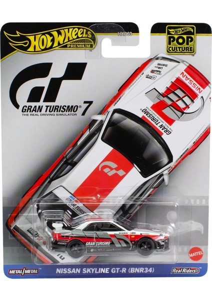 Premium Nissan Skyline GtR (BNR34) Gran Turismo 7 – Metal Gövde, Koleksiyon Arabası