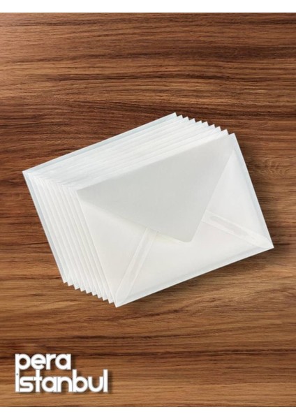 500 Adet 13*18 Kapasiteli Aydınger Şeffaf Zarf Transparan Davetiye Lüks Tebrik Kartı Mektup Mühür fiyatları