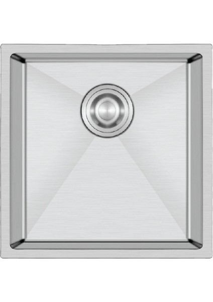 Stella 4444 Inox 40X40 El Yapımı Paslanmaz Çelik Mutfak Eviyesi