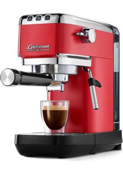 Lapressa Manuel Espresso Kahve Makinesi - Kırmızı - 1300 Watt