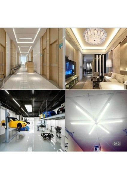 CT-2475 40W Gold Yatay Bant Armatür 120CM LED Armatür Aydınlatma Günışığı 3200K indirimleri