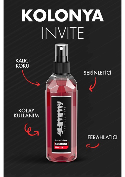 Barber Kolonya Invite 250 ML