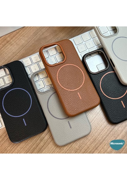 Apple iPhone 16 Pro Max Kılıf Magleather Pro Mavi