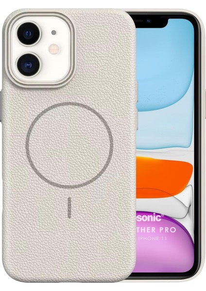 Apple iPhone 11 Kılıf Magleather Pro Bej fiyatları