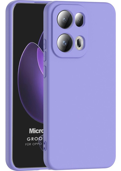 Oppo Reno 13 Pro Kılıf Groovy Soft Lila