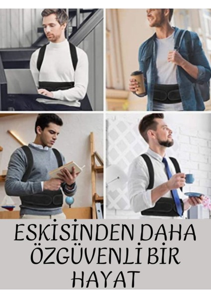 Dik Duruş Korsesi, Bel ve Sırt Destekleyici, Ortopedik, Konforlu ve Rahat Kullanım fiyatları