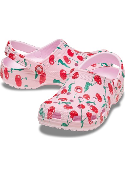Classic Fresh Fruits Clog Unisex Pembe Günlük Stil Terlik 211008_6ZW fiyatları