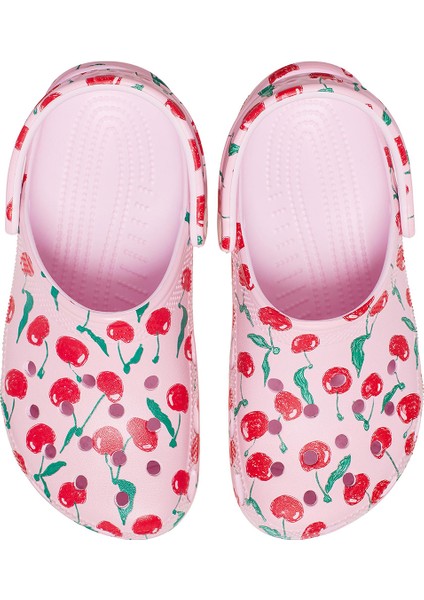 Classic Fresh Fruits Clog Unisex Pembe Günlük Stil Terlik 211008_6ZW modelleri