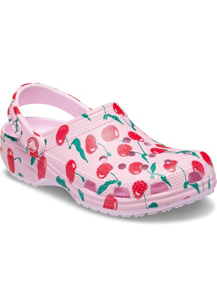Classic Fresh Fruits Clog Unisex Pembe Günlük Stil Terlik 211008_6ZW fırsatları