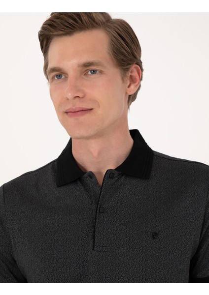 Erkek Siyah Slim Fit Tişört 50306859-VR046 fiyatları