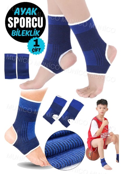 Ayak Bileği Bandajı - Spor Yaralanmalarına Karşı Güçlü Koruma Ayak Bileği Önleyici Bandaj