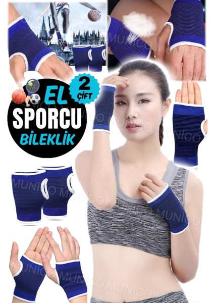 Unisex elastik neopren bileklik, tüm bedenlere uyumlu spor ve koşu koruma aksesuarı