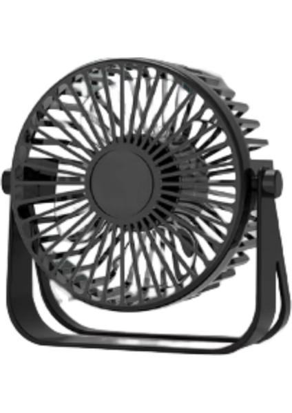F26 3 Kademeli Karışık Renk Kablolu Taşınabilir Masaüstü Usb Fan