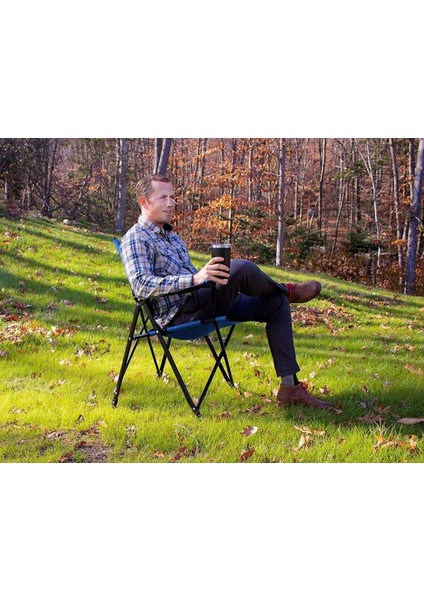 Comfort Pro Chair™ Katlanır Kamp Sandalyesi Gri Melanj