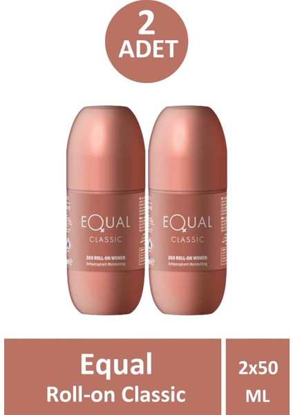 Kadın Roll-On Deodorant 50 ml 2 Adet