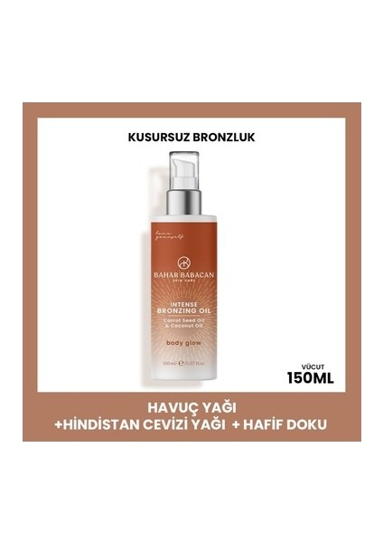 Yoğun Bronzlaştırıcı Güneş Yağı 200 ml