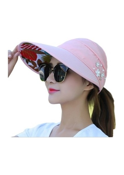 Dlloer Uv Koruma Katlanabilir Güneş Şapkası (Yurt Dışından)