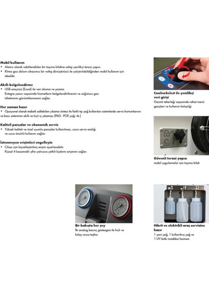 Wabco Würth Coolius A05 Otomatik Klima Gaz Dolum Cihazı R134A fırsatları