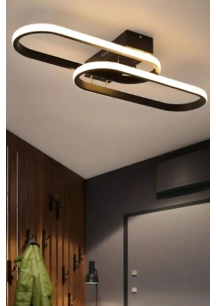 Solis Modern LED’li İkili Tavan Avizesi – Şık Tasarım ve Enerji Tasarruflu Aydınlatma Çözümü