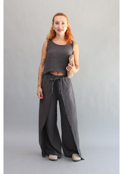 Müslin Askılı Bluz