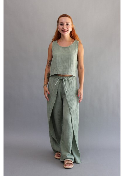 Müslin Askılı Bluz