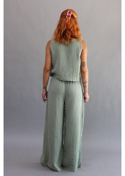 Müslin Askılı Bluz