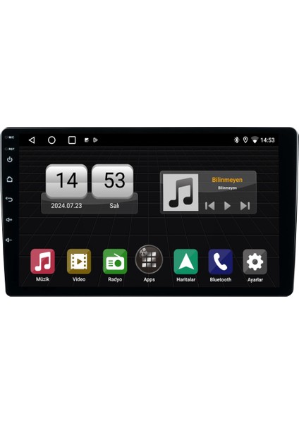 S320 10 Inç 4gb Ram + 64GB Hafıza Android Tablet Oto Multimedya Kablosuz Carplay QLED Ekran fiyatları
