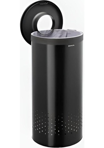 Çamaşır Sepeti Matt Black 35 Lt Çelik Çamaşır Sepeti indirimleri
