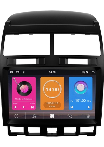 Volkswagen Touareg Android Multimedya Sistemi (2003-2010) CRV-4796XAA