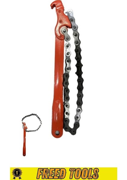 Oto Yağ Filtre Sökme Anahtarı Çok Ölçüye Ayarlı Zincirli Filitre Anahtar Seti