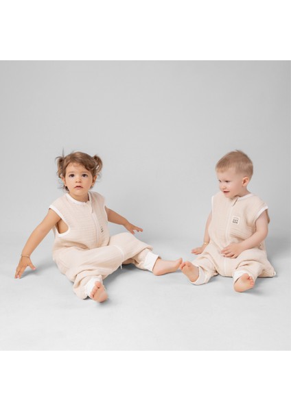 Müslin Uyku Tulumu 0.5 Tog 4 Kat Müslin Yazlık Uyku Tulumu Oeko-Tex Sertifikalı %100 Pamuk fiyatları