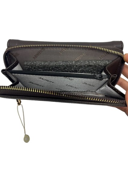 Modern Tasarım Kahve Pia Cilt Cüzdan Armine fiyatları