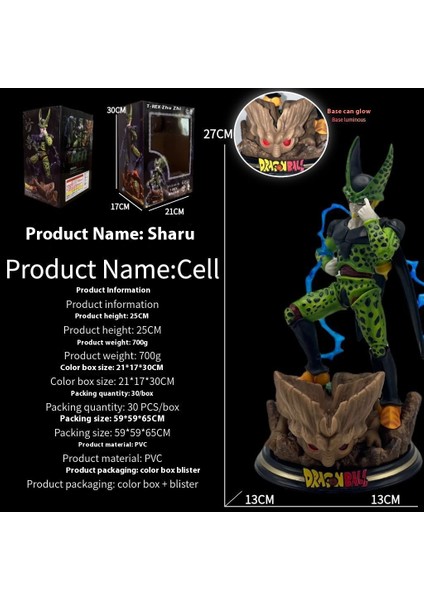 Yedi Dragon Ball Oyun Akını El Yapımı Model Süsler Heykel Hediye (Yurt Dışından)