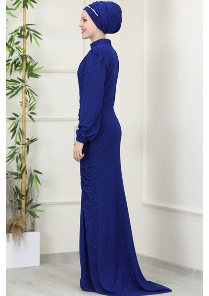 Rüya Tesettür Abiye Saks modelleri