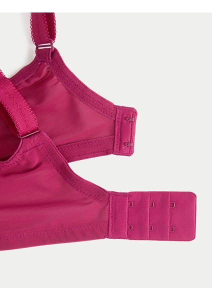 ​File Detaylı Balenli Ekstra Destekli Sütyen