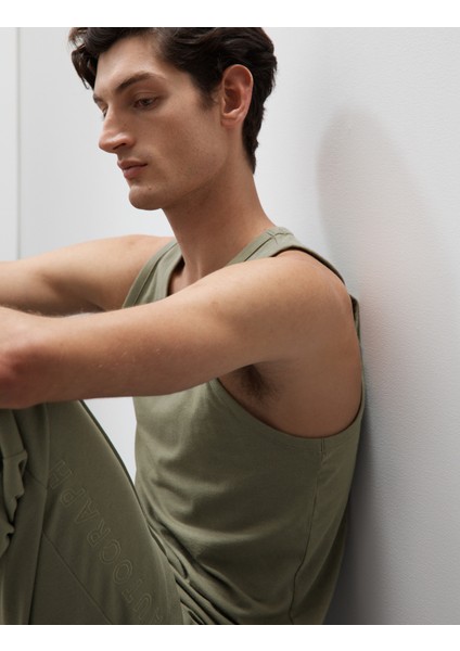 Supima® Pamuk Modal Karışımlı Kolsuz Atlet modelleri