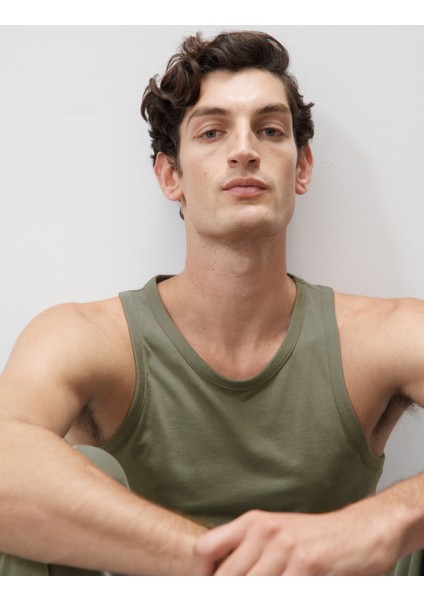 Supima® Pamuk Modal Karışımlı Kolsuz Atlet indirimleri