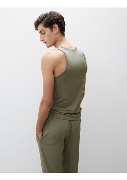 Supima® Pamuk Modal Karışımlı Kolsuz Atlet