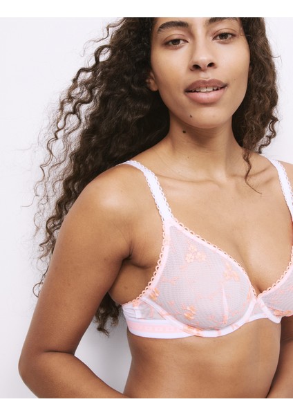 Nakışlı Balenli Derin Dekolteli Sütyen fiyatları