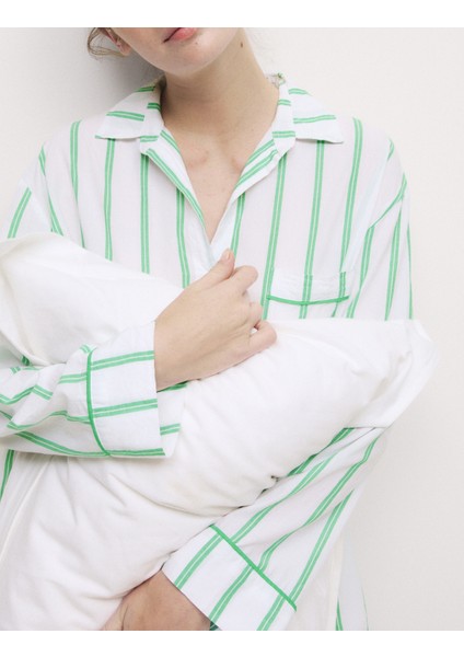 Cool Comfort™ Çizgili Gecelik modelleri