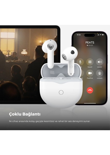 Air 4 TWS Bluetooth 5.3 Kablosuz Kulaklık - Hibrit ANC - Snapdragon Sound (Resmi Distribütör Garantili)