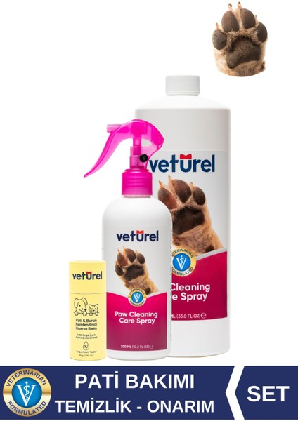 Kedi Köpek Pati Temizleme Parfümsüz Koku Kir Giderici Pati Balm %100 Doğal Yalanabilir Nemlendirici