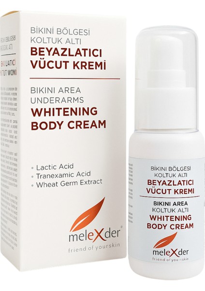 Beyazlatıcı Vücut Kremi
