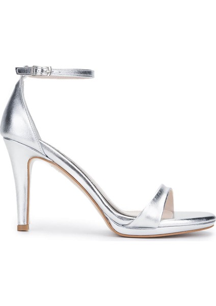 Kadın Vegan Lame Topuklu Ayakkabı 1131 001 Bn Ayk Y25 Lame