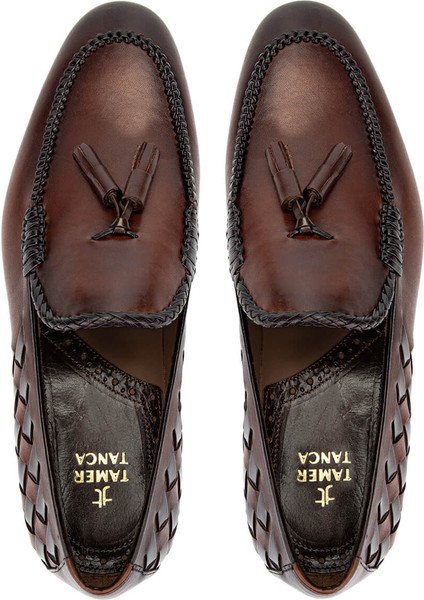 Erkek Hakiki Deri Taba Klasik Ayakkabı 342 9170 Erk Ayk Y25 Taba Crust indirimleri