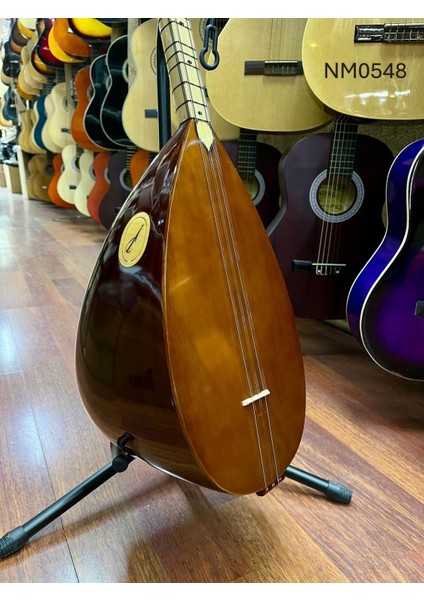 Uzun Sap 40 Tekne Maun Ağacı Jak Girişli Bağlama