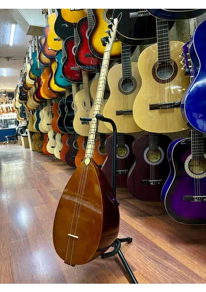 Uzun Sap 40 Tekne Maun Ağacı Jak Girişli Bağlama modelleri