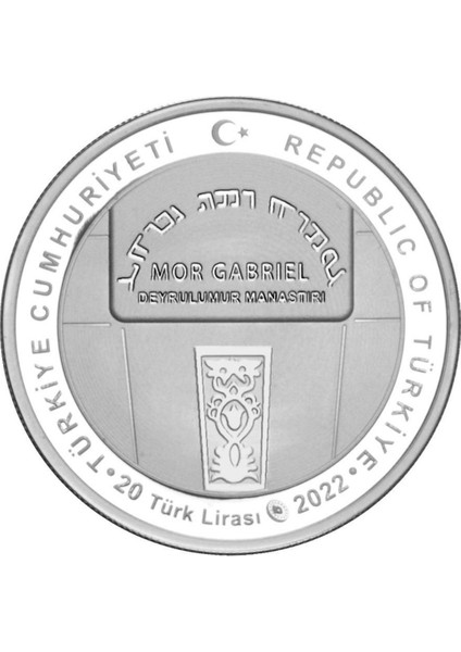 Agakulche Mor Gabriel Manastırı Gümüş Sikke Coin fiyatları