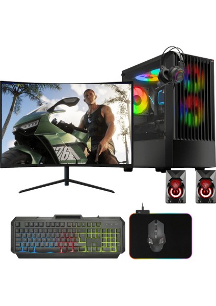 Gmx0874 İ5 3.Nesil 16Gb Ram 512Gb Ssd 4Gb Gtx1050Tı 23.8" Oyun Bilgisayarı