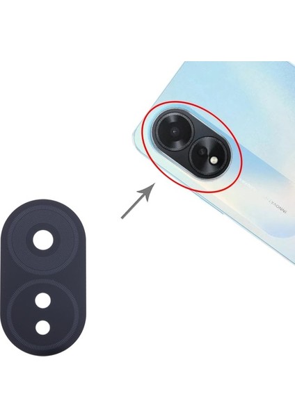 Oppo A38 Uyumlu Kamera Lensi Cam CPH2579 modelleri